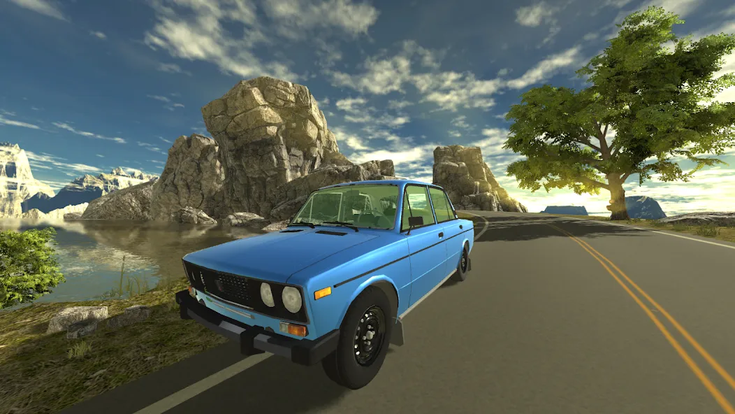 Russian Car Lada 3D — взломанная версия, Безлимитные деньги и топливо — скриншот 1 Russian Car Lada 3D — взломанная версия, Безлимитные деньги и топливо — скриншот 1