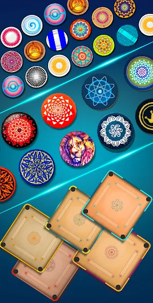 Carrom Board Clash : Pool game MOD APK: Безлимитные монеты и все уровни открыты — скриншот 5 Carrom Board Clash : Pool game MOD APK: Безлимитные монеты и все уровни открыты — скриншот 5