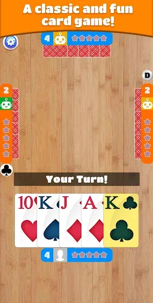 Euchre MOD APK скачать на Андроид — Открыты все режимы и бонусы — скриншот 1