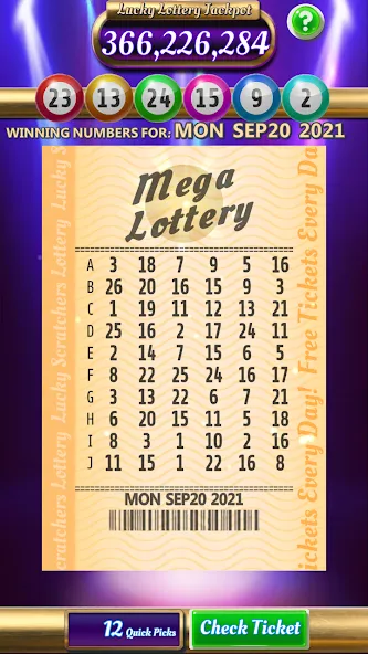 Scratch Off Lottery Casino взлом на Андроид — Безлимитные монеты и все билеты открыты — скриншот 3