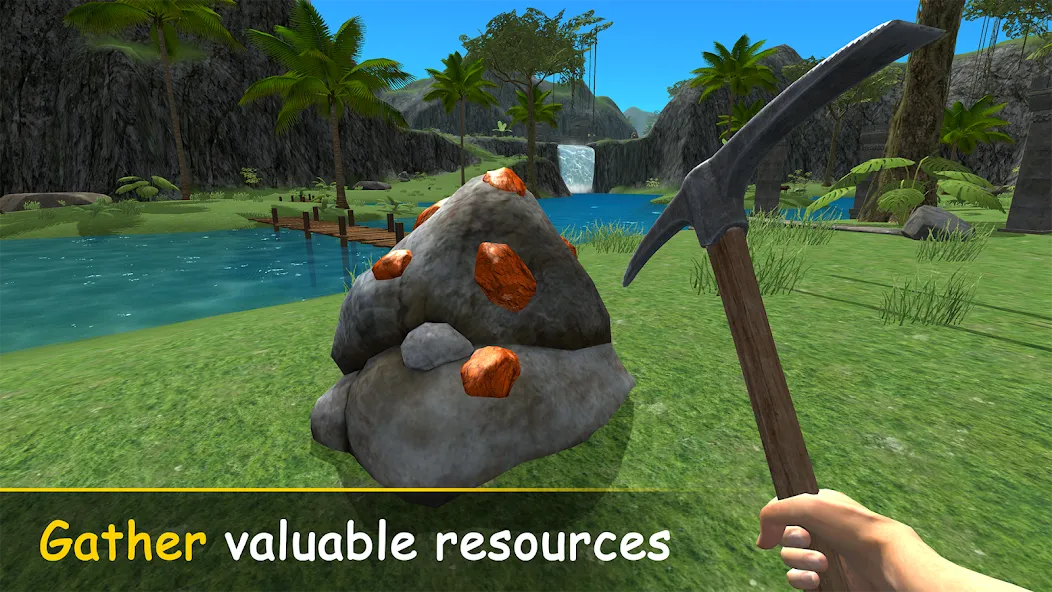 Uncharted Island: Ocean Quest взломанный APK — Безлимитные ресурсы и открытые острова — скриншот 5