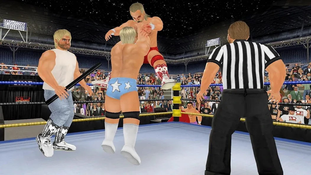 Wrestling Empire взлом APK — Безлимитные деньги и открыты все возможности — скриншот 2