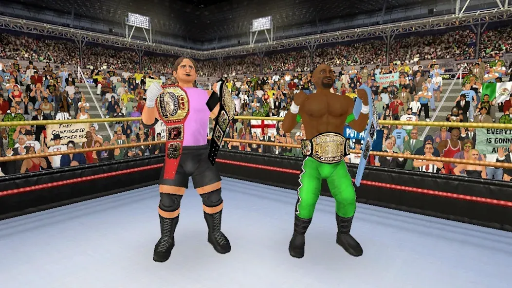 Wrestling Empire взлом APK — Безлимитные деньги и открыты все возможности — скриншот 4
