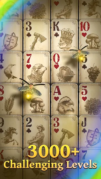 Solitaire Fairytale MOD APK: Безлимитные монеты и открыты все уровни — скриншот 2