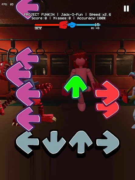 Мод Purple Cat Playtime Rap Battle — Ритм-игра с рэп-битвами, скачать APK — скриншот 4 Мод Purple Cat Playtime Rap Battle — Ритм-игра с рэп-битвами, скачать APK — скриншот 4