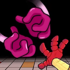 Мод Purple Cat Playtime Rap Battle — Ритм-игра с рэп-битвами, скачать APK