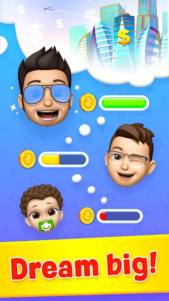 Age Sim: Adventure Living взломанный APK — Безлимитные деньги и ресурсы — скриншот 3