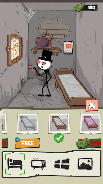 Скачать Prison Break: Stick Story последней версии — Безлимитные деньги и открыты все уровни — скриншот 3 Скачать Prison Break: Stick Story последней версии — Безлимитные деньги и открыты все уровни — скриншот 3