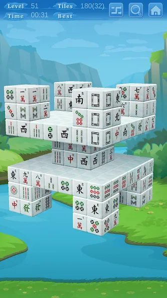 Stacker Mahjong 3D — последняя версия с модом (Без рекламы и все уровни открыты) — скриншот 5 Stacker Mahjong 3D — последняя версия с модом (Без рекламы и все уровни открыты) — скриншот 5