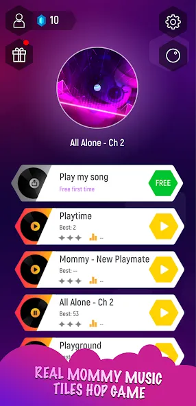 Mommy 3D Music Tiles Hop Game MOD APK: Разблокированы все песни и скины — скриншот 1 Mommy 3D Music Tiles Hop Game MOD APK: Разблокированы все песни и скины — скриншот 1