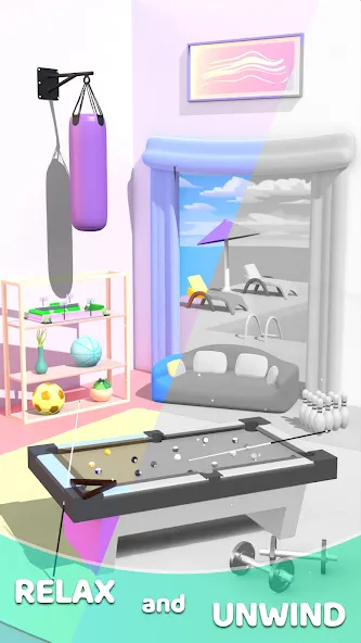 Скачать Zen Tile World Mod APK — Безлимитные подсказки и открыты все уровни — скриншот 3 Скачать Zen Tile World Mod APK — Безлимитные подсказки и открыты все уровни — скриншот 3