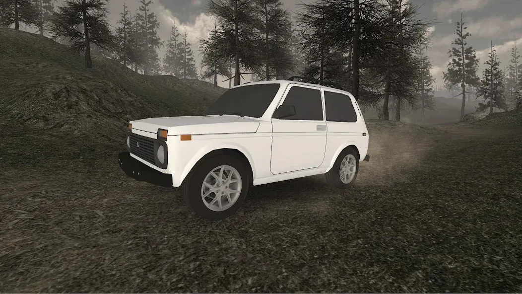 Forest Roads. Niva MOD APK скачать на Андроид — Без рекламы и много денег — скриншот 1 Forest Roads. Niva MOD APK скачать на Андроид — Без рекламы и много денег — скриншот 1