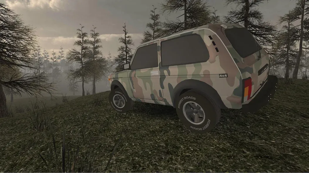 Forest Roads. Niva MOD APK скачать на Андроид — Без рекламы и много денег — скриншот 5 Forest Roads. Niva MOD APK скачать на Андроид — Без рекламы и много денег — скриншот 5