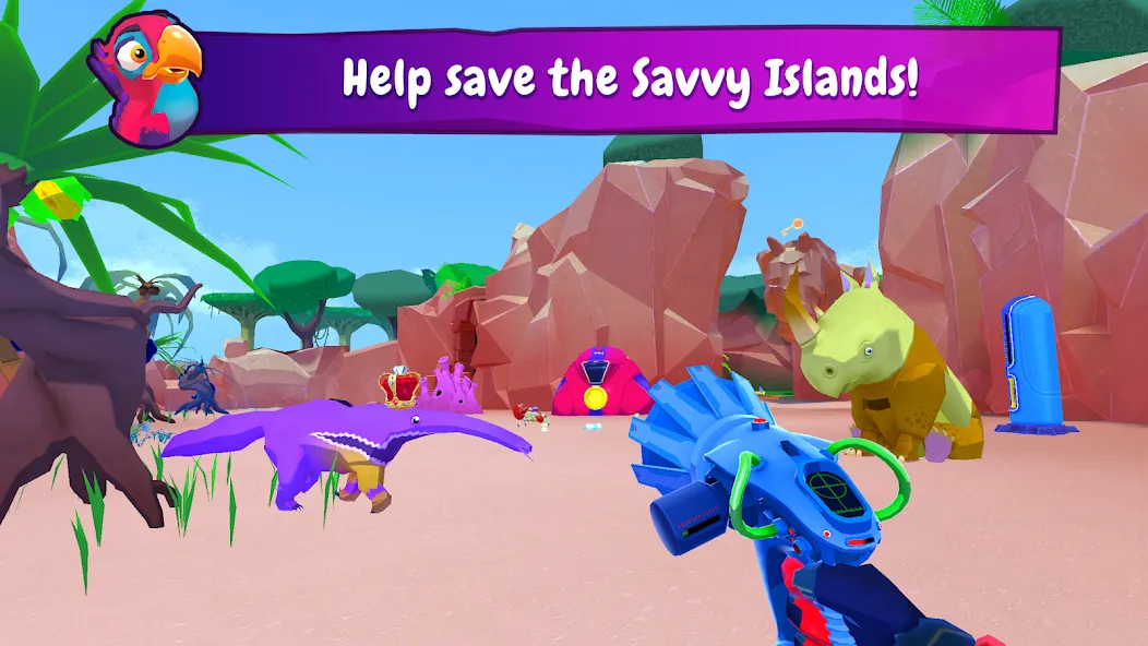 Island Saver — взломанная версия, Бесплатные покупки и бесконечные монеты — скриншот 1