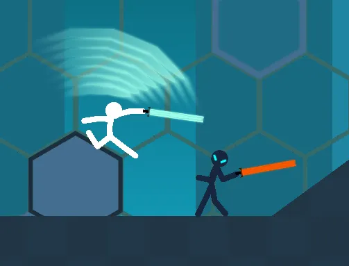 Stick Project : Rebirth — скачать мод: Бессмертие и безлимитные ресурсы — скриншот 1