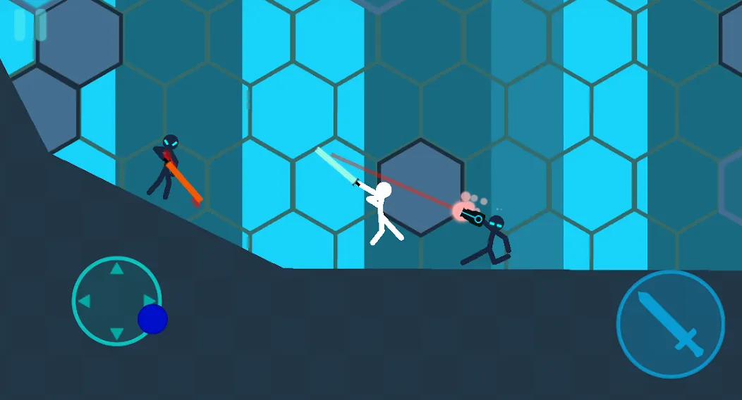 Stick Project : Rebirth — скачать мод: Бессмертие и безлимитные ресурсы — скриншот 4