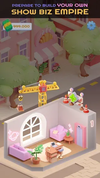 Idol Tower: K-pop & Models MOD APK скачать на Андроид — Безлимитные деньги и премиум-контент — скриншот 3