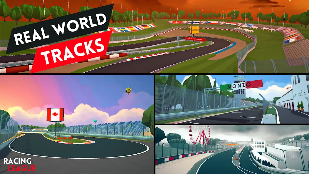 Racing League: 3D Race Offline — Безлимитные деньги и топливо, скачать мод APK — скриншот 2 Racing League: 3D Race Offline — Безлимитные деньги и топливо, скачать мод APK — скриншот 2
