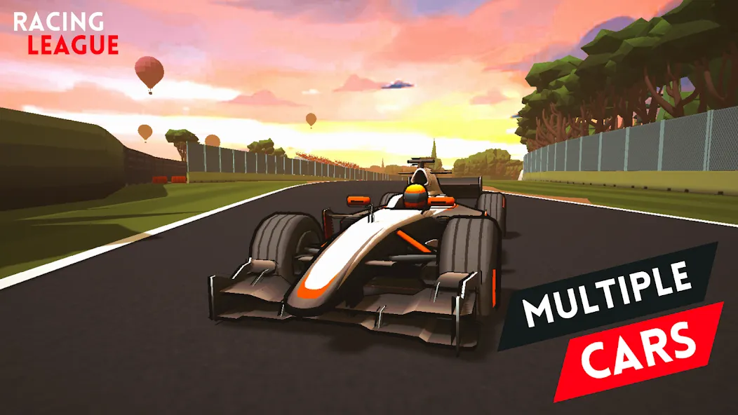 Racing League: 3D Race Offline — Безлимитные деньги и топливо, скачать мод APK — скриншот 5 Racing League: 3D Race Offline — Безлимитные деньги и топливо, скачать мод APK — скриншот 5
