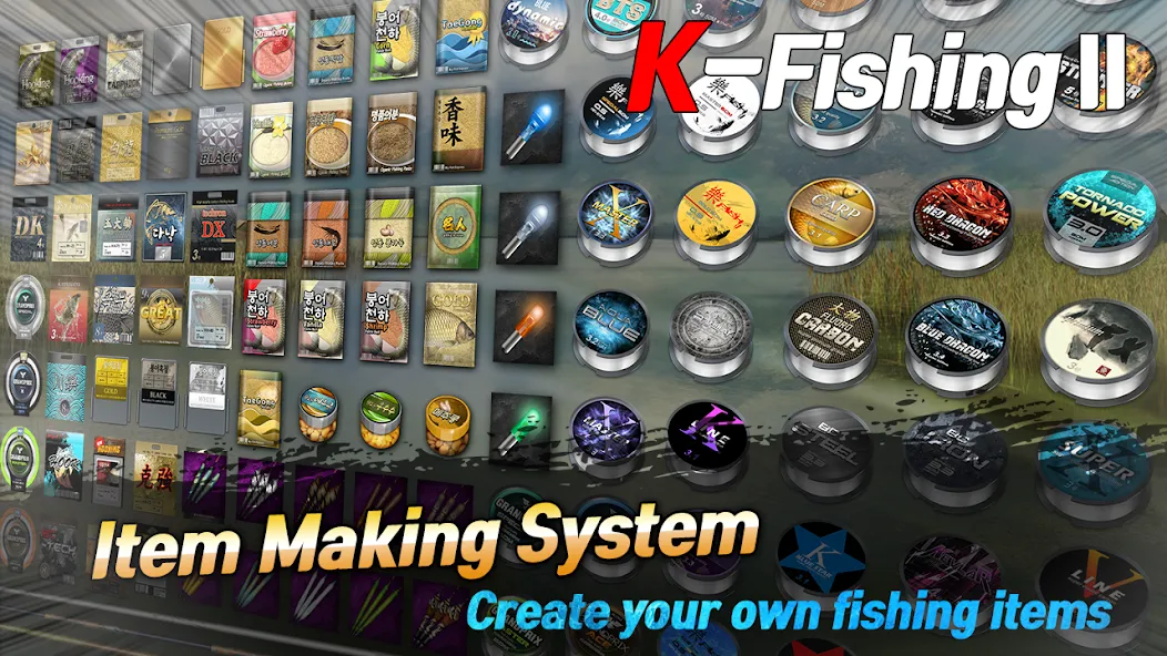 Мод KFishing2 — Безлимитные деньги и снасти, скачать APK — скриншот 3 Мод KFishing2 — Безлимитные деньги и снасти, скачать APK — скриншот 3