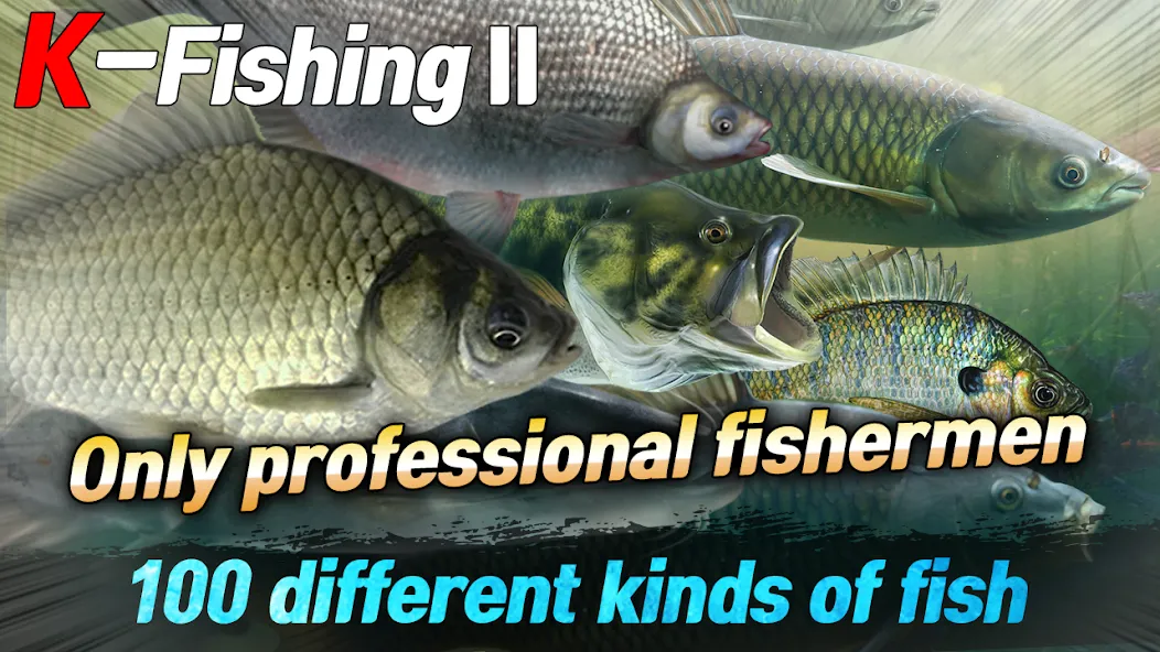 Мод KFishing2 — Безлимитные деньги и снасти, скачать APK — скриншот 4 Мод KFishing2 — Безлимитные деньги и снасти, скачать APK — скриншот 4