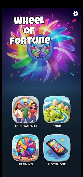 Скачать Wheel of Fortune 2024 мод — Безлимитные монеты и подсказки — скриншот 1