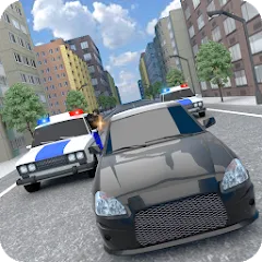 Скачать Police Car Chase Mod APK — Без рекламы и бесконечные деньги