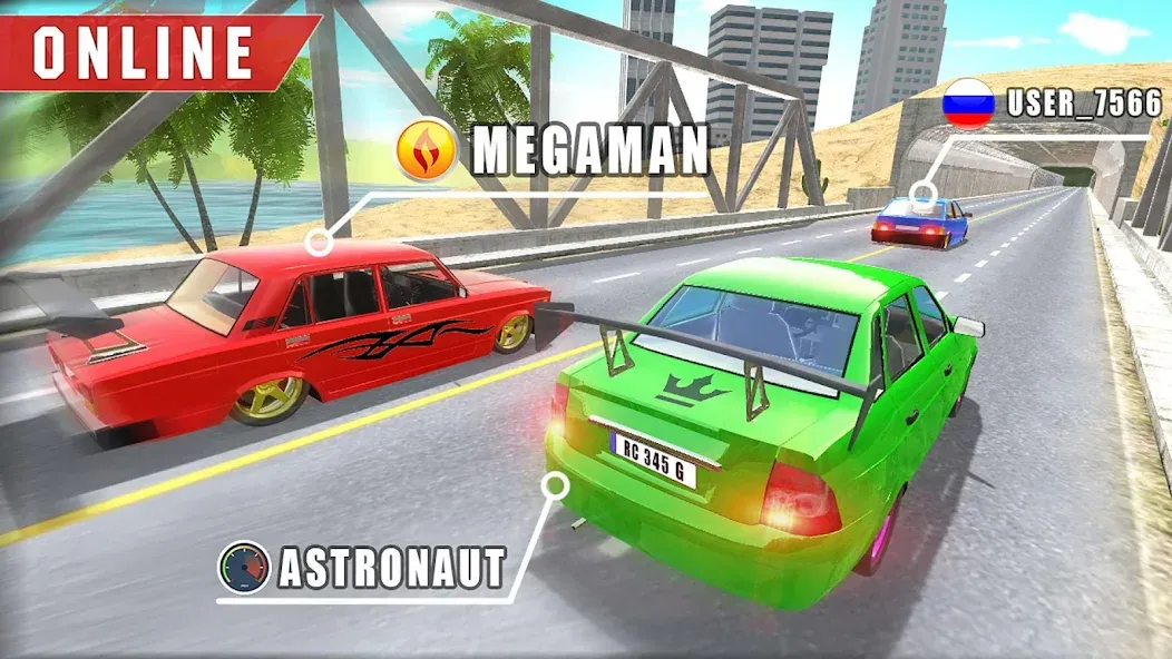 Real Cars Online Racing взлом APK — Безлимитные деньги и топливо — скриншот 3 Real Cars Online Racing взлом APK — Безлимитные деньги и топливо — скриншот 3