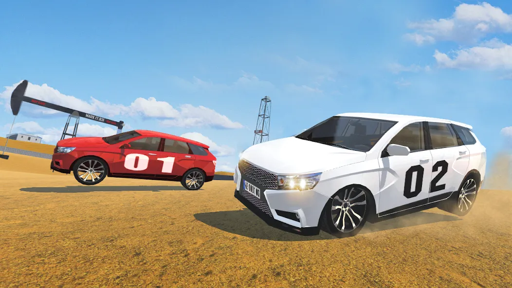 Скачать Russian Cars: VestaSW бесплатно — Безлимитные деньги и открыты все машины — скриншот 5 Скачать Russian Cars: VestaSW бесплатно — Безлимитные деньги и открыты все машины — скриншот 5
