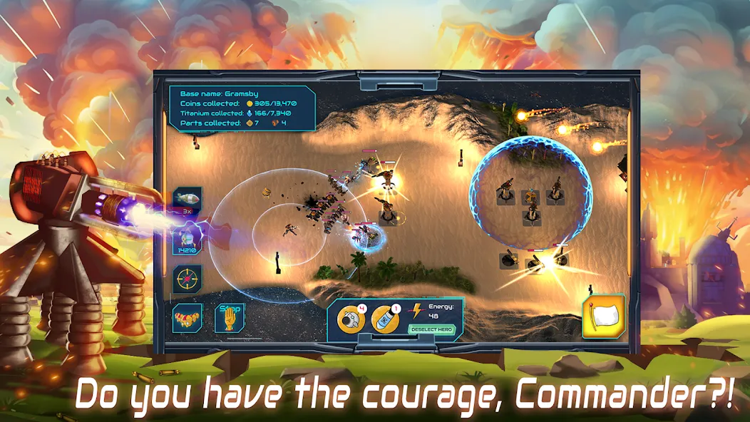 Скачать Boulder Base: Defense Strategy мод — Безлимитные ресурсы и усиленная база — скриншот 4 Скачать Boulder Base: Defense Strategy мод — Безлимитные ресурсы и усиленная база — скриншот 4