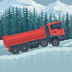 Trucker and Trucks MOD APK: Много денег и все грузовики открыты