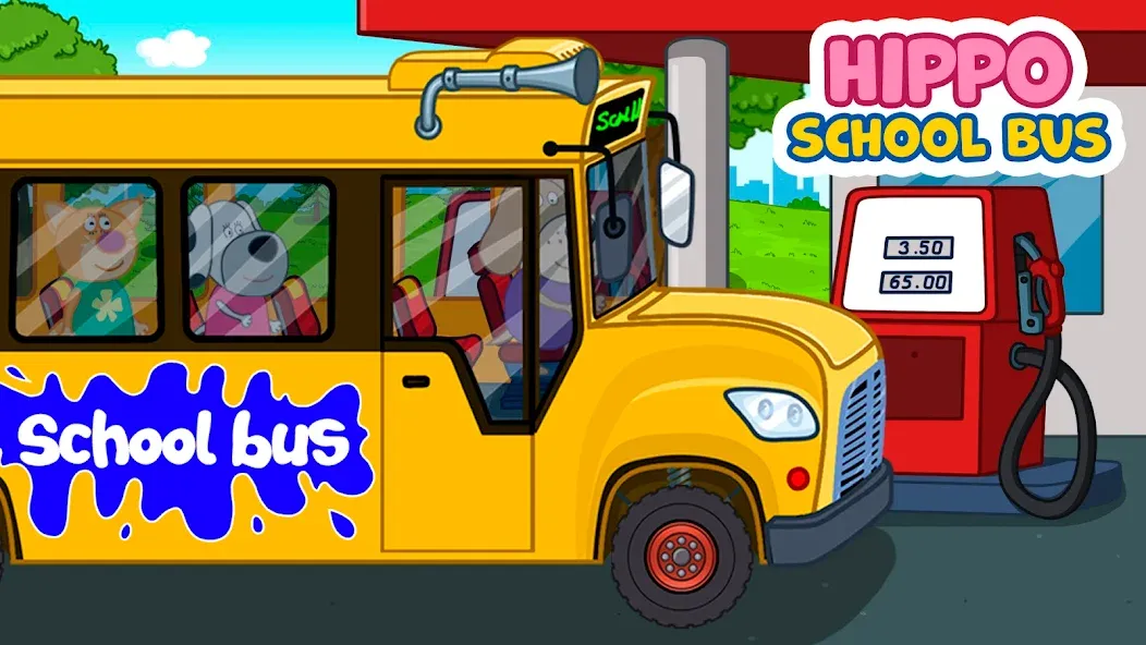 Kids School Bus Adventure взломанный APK — Все уровни и без рекламы — скриншот 2