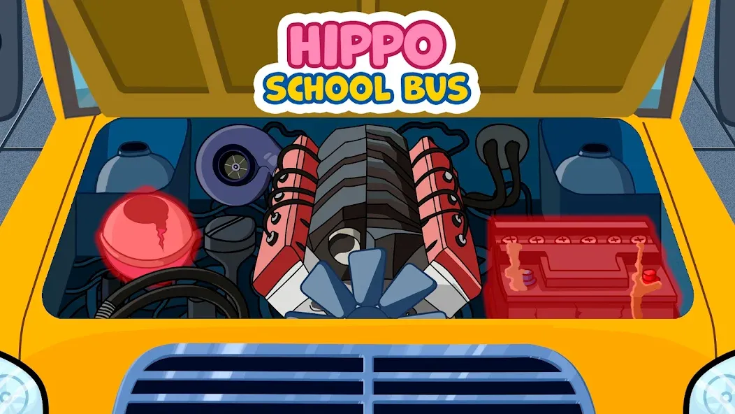 Kids School Bus Adventure взломанный APK — Все уровни и без рекламы — скриншот 3
