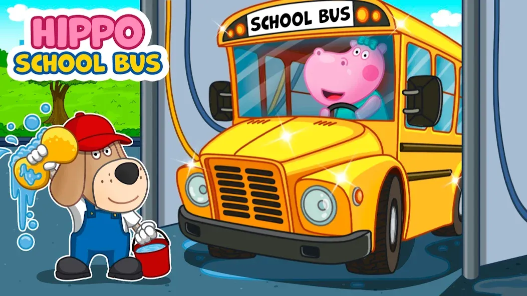 Kids School Bus Adventure взломанный APK — Все уровни и без рекламы — скриншот 5