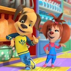 Pooches Supermarket: Shopping взлом на Андроид — Безлимитные деньги и все покупки доступны