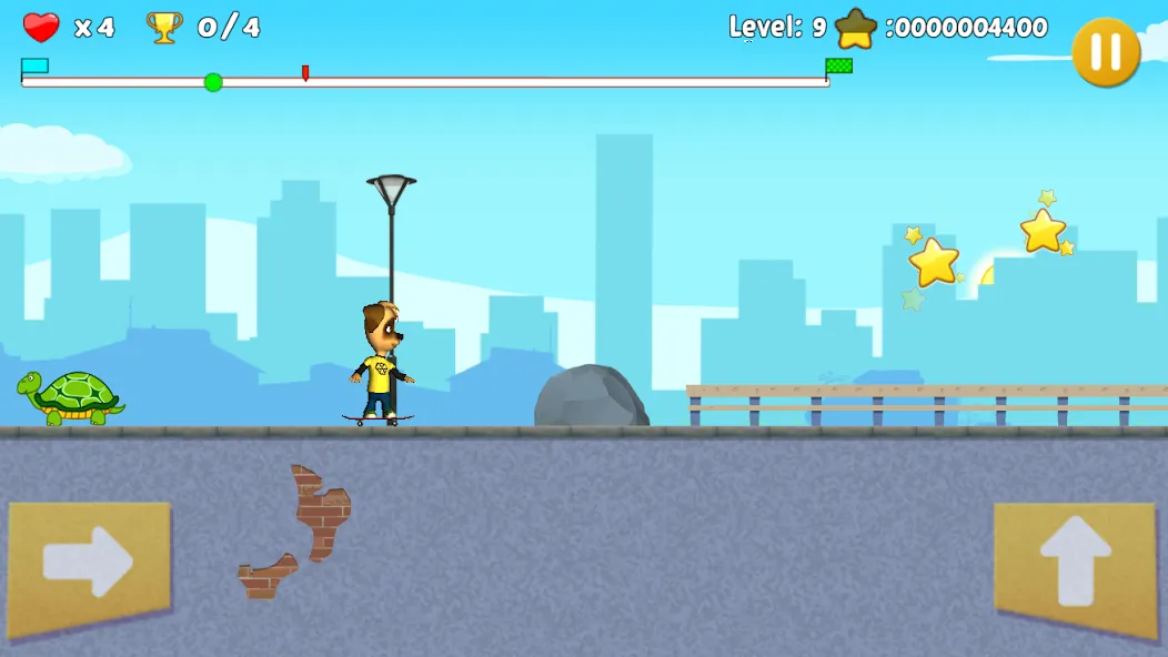 Pooches: Skateboard — Много денег и бонусов, скачать мод APK — скриншот 4 Pooches: Skateboard — Много денег и бонусов, скачать мод APK — скриншот 4