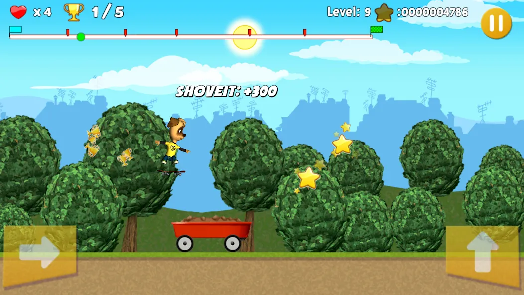 Pooches: Skateboard — Много денег и бонусов, скачать мод APK — скриншот 5 Pooches: Skateboard — Много денег и бонусов, скачать мод APK — скриншот 5