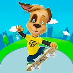 Pooches: Skateboard — Много денег и бонусов, скачать мод APK