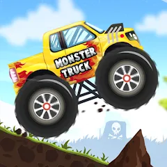 Kids Monster Truck Racing Game — последняя версия с модом (Без рекламы и все машины открыты)