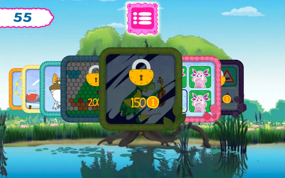 Moonzy. Kids Mini-Games — скачать мод: Разблокированы все мини-игры — скриншот 3