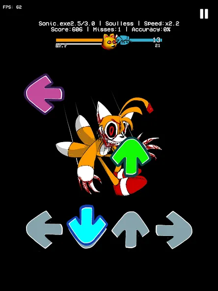Horry.EXE Digital Music Battle взломанный APK — Новые песни и сложные битвы — скриншот 5