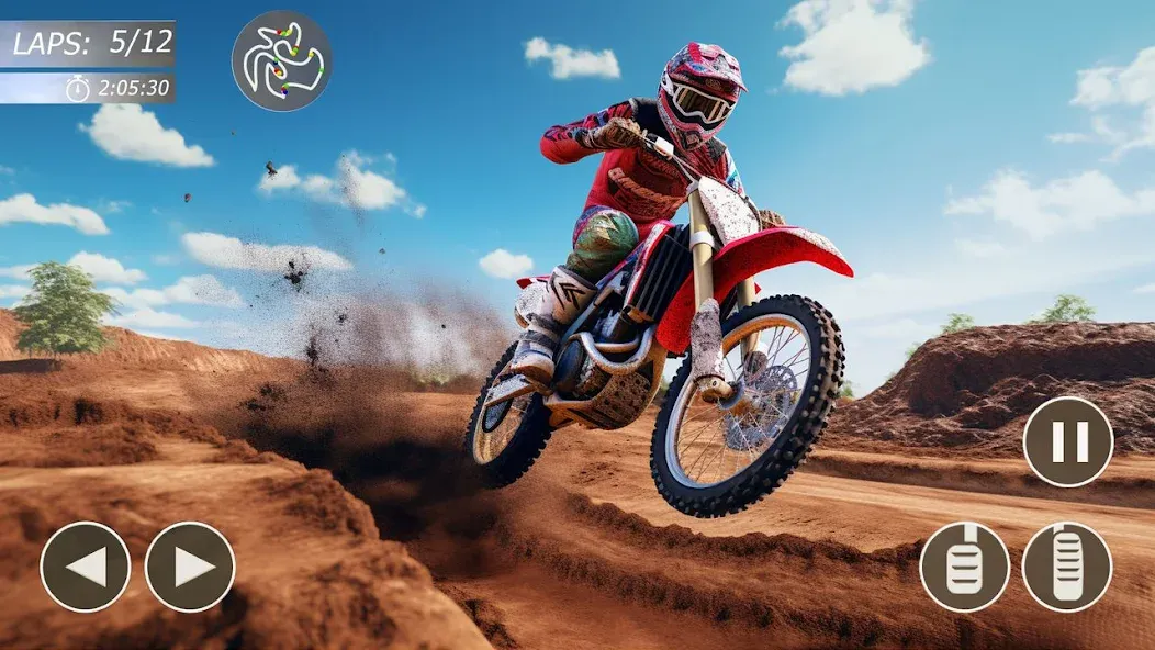 Скачать MX Bikes: Motocross Dirt bikes бесплатно — Безлимитные деньги и открытые байки — скриншот 2 Скачать MX Bikes: Motocross Dirt bikes бесплатно — Безлимитные деньги и открытые байки — скриншот 2