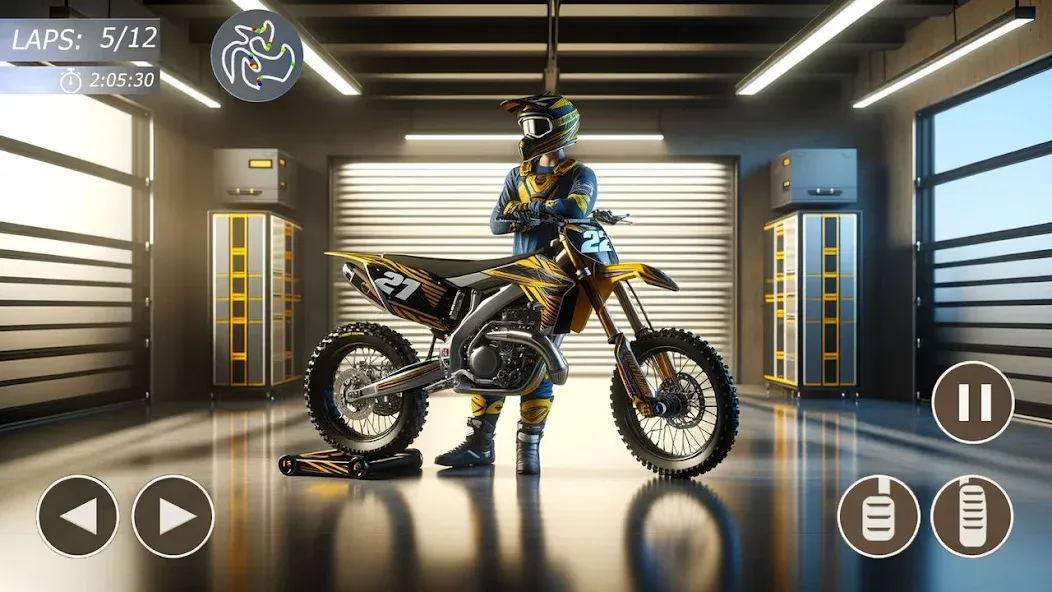 Скачать MX Bikes: Motocross Dirt bikes бесплатно — Безлимитные деньги и открытые байки — скриншот 4 Скачать MX Bikes: Motocross Dirt bikes бесплатно — Безлимитные деньги и открытые байки — скриншот 4