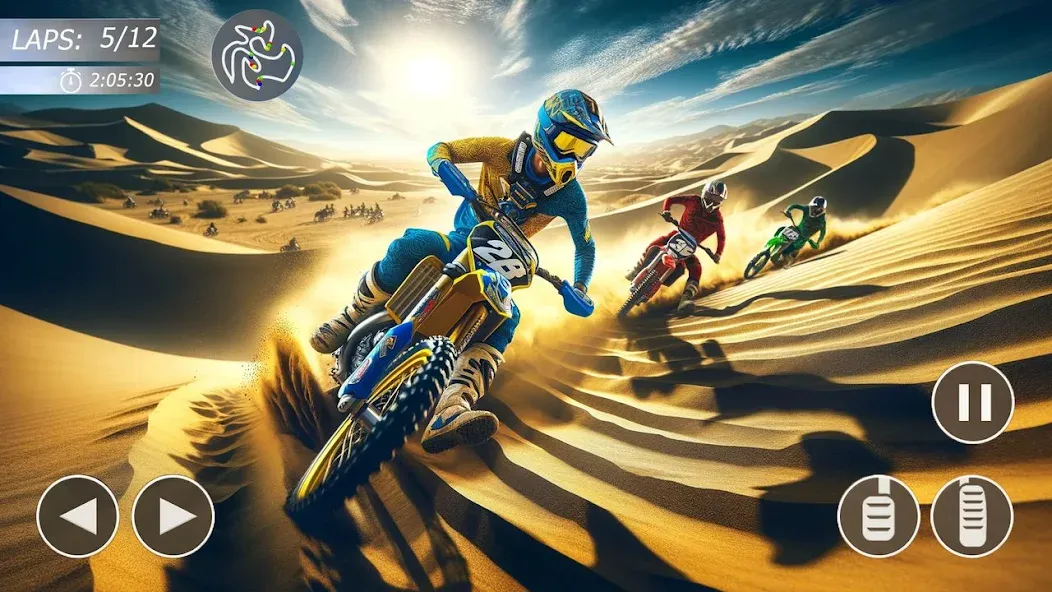 Скачать MX Bikes: Motocross Dirt bikes бесплатно — Безлимитные деньги и открытые байки — скриншот 5 Скачать MX Bikes: Motocross Dirt bikes бесплатно — Безлимитные деньги и открытые байки — скриншот 5