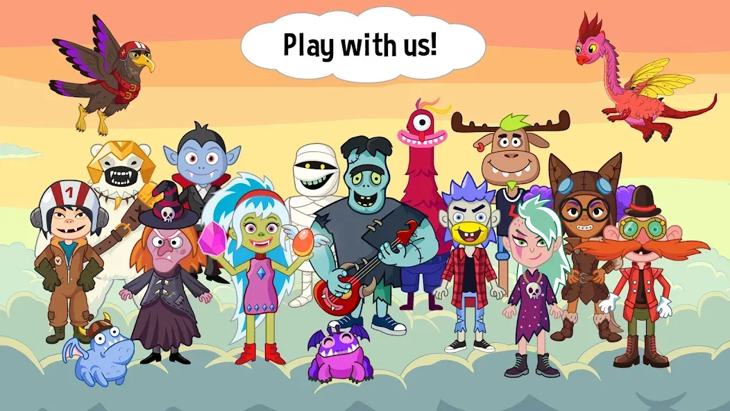 Pepi Wonder World: Magic Isle! на телефон — скачать мод: Все острова и предметы открыты — скриншот 1 Pepi Wonder World: Magic Isle! на телефон — скачать мод: Все острова и предметы открыты — скриншот 1