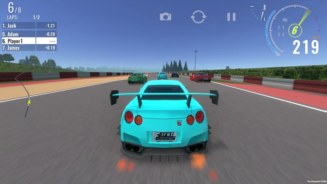 Скачать взлом First Racer — Безлимитные деньги и ускорение машин — скриншот 1 Скачать взлом First Racer — Безлимитные деньги и ускорение машин — скриншот 1