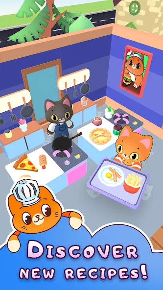 Simba Cafe (Мод: Безлимитные деньги и ресурсы) — скачать на Андроид — скриншот 3