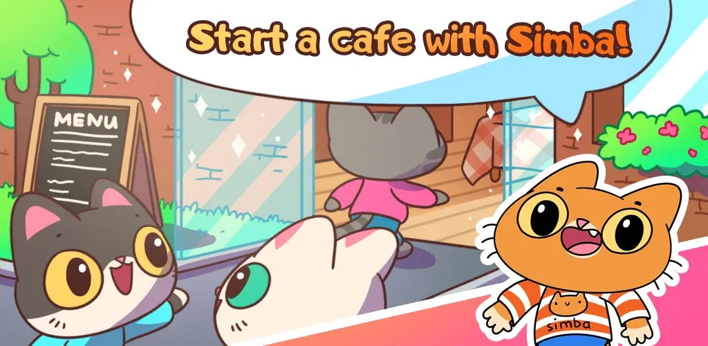 Simba Cafe (Мод: Безлимитные деньги и ресурсы) — скачать на Андроид — скриншот 4
