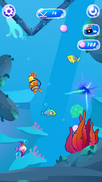 Simba Fishing MOD APK скачать на Андроид — Безлимитные монеты и редкие снасти — скриншот 4 Simba Fishing MOD APK скачать на Андроид — Безлимитные монеты и редкие снасти — скриншот 4