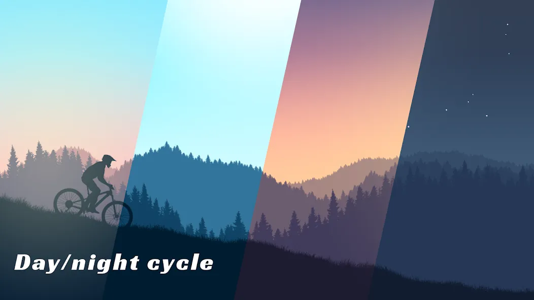 Скачать Mountain Bike Xtreme на Андроид с модом — Безлимитные деньги и все байки — скриншот 1